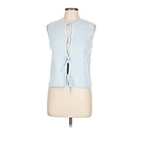 Sincerely Jules Tie-Front Sweater Tank - Like New, Size M